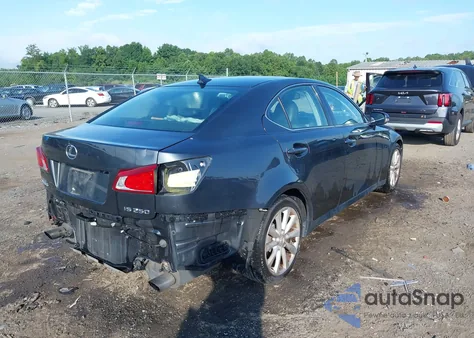 2009 Lexus Is 250 250 из США, поврежденный, VIN JTHBK262995090870